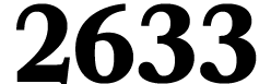 2633
