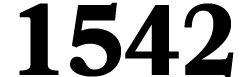 1542