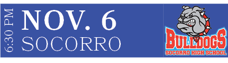 SOCORRO,NOV. 6,6:30 P