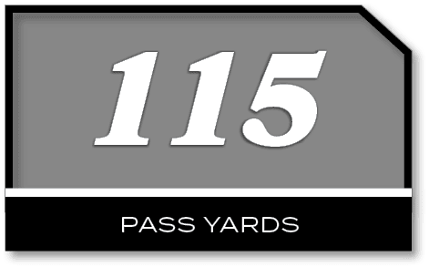 115,PASS YARD