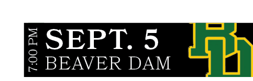 BEAVER DAM,SEPT. 5,7:00 P