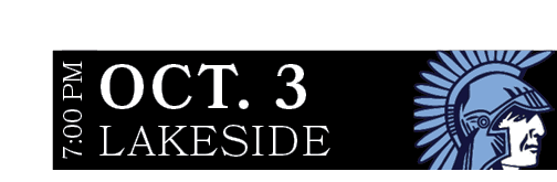 LAKESIDE,OCT. 3,7:00 P