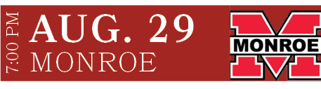 MONROE,AUG. 29,7:00 P