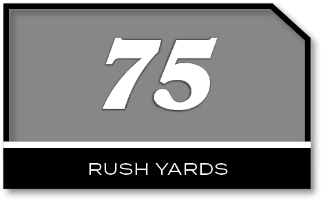 75,RUSH YARD