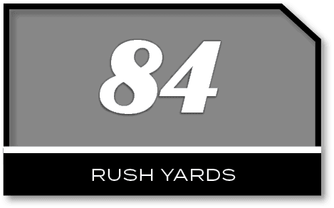 84,RUSH YARD