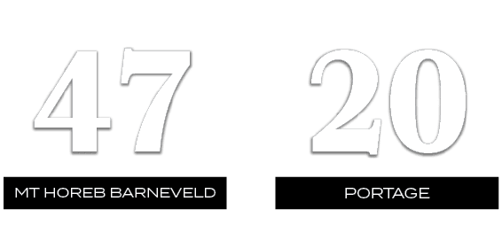 20,47,PORTAGE,MT HOREB BARNEVELD