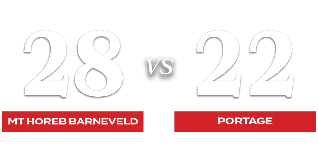 22,28,VS,PORTAGE,MT HOREB BARNEVEL