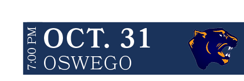 OSWEGO,OCT. 31,7:00 P