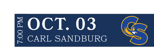CARL SANDBURG,OCT. 03,7:00 P