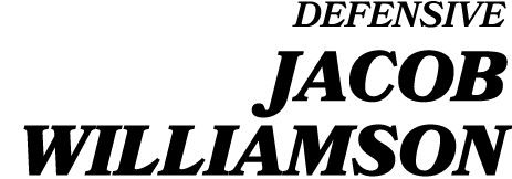 DEFENSIVE JACOB WILLIAMSON