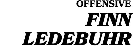 Offensive FINN LEDEBUHR