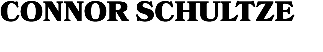 CONNOR SCHULTZE