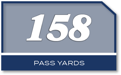 158,PASS YARD