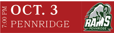 PENNRIDGE,OCT. 3,7:00 P
