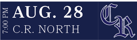 C.R. NORTH,AUG. 28,7:00 P