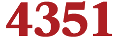 4351