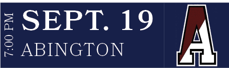 ABINGTON,SEPT. 19,7:00 P