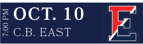 C.B. EAST ,OCT. 10,7:00 PM