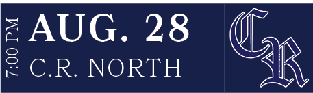 C.R. NORTH,AUG. 28,7:00 P