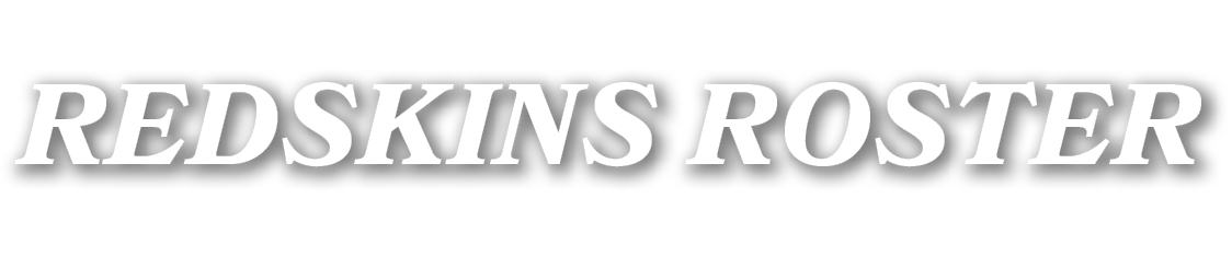 redskins ROSTER