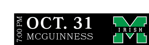 MCGUINNESS,OCT. 31,7:00 P