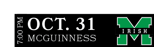MCGUINNESS,OCT. 31,7:00 P