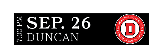 DUNCAN,SEP. 26,7:00 P
