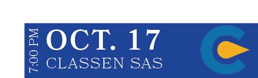CLASSEN SAS,OCT. 17,7:00 P