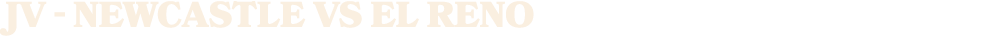 JV NEWCASTLE vs El Reno