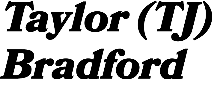 Taylor (TJ) Bradford