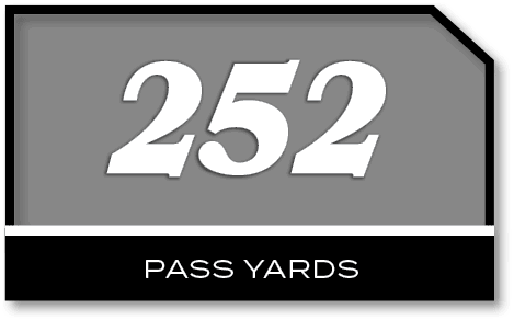 252,PASS YARD