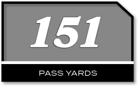 151,PASS YARD
