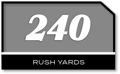 240,RUSH YARD