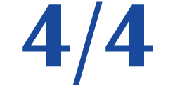 4/4