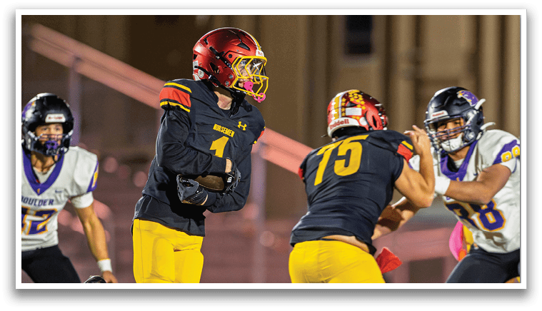 Photo (c) 2025 Nick Saenz https://nsaenz34c42a.myportfolio.com  Northglenn vs. Boulder Football Five Star Stadium