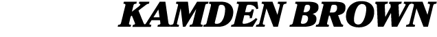 KAMDEN BROWN