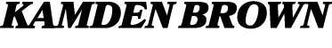 KAMDEN BROWN