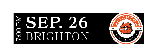 BRIGHTON,SEP. 26,7:00 P
