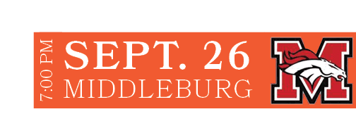 MIDDLEBURG,SEPT. 26,7:00 P