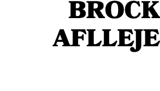 BROCK AFLLEJE