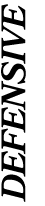 DEFENSIVE