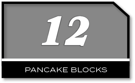 12,pancake block