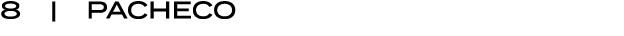 8 | PACHECO