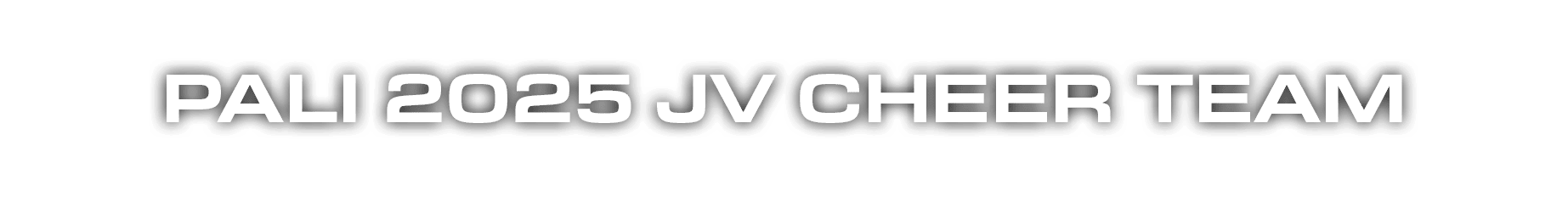 PALI 2025 JV CHEER TEAM