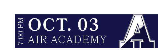 AIR ACADEMY ,OCT. 03,7:00 P