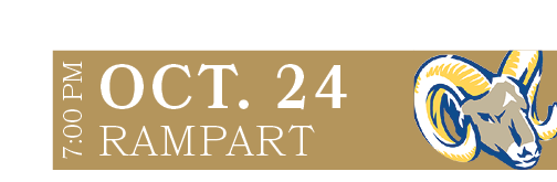 RAMPART,OCT. 24,7:00 P