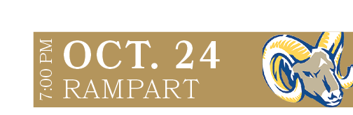 RAMPART,OCT. 24,7:00 P