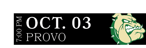 Provo,OCT. 03,7:00 P