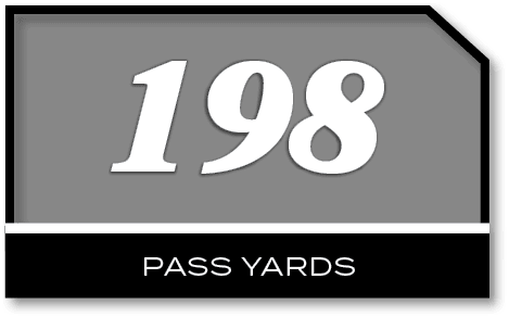 198,PASS YARD