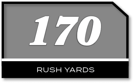 170,rush yard